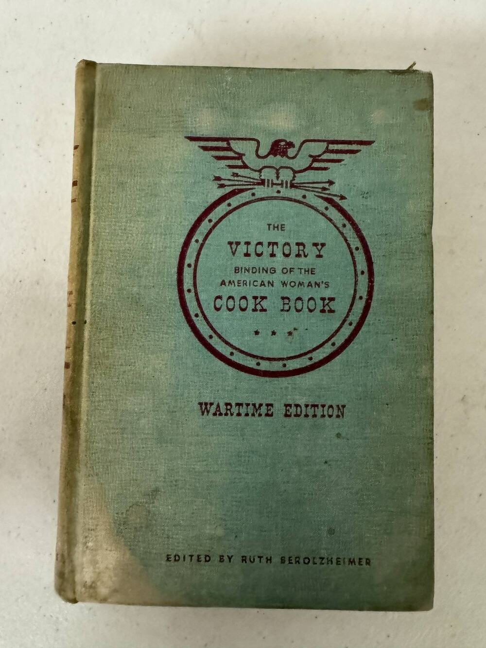 Vintage The Victory Binding of the American Woman's Cook Book Wartime Edition